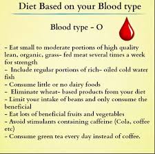 diet based on blood type o in 2019 blood type diet eating