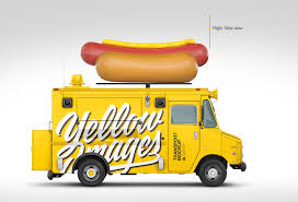 Download Hot Dog Truck Mockup Pack 6 In 1 Pack Creativebundles Co