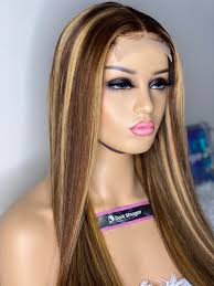 CARAMEL LIGHT' Lace Front Wig — Dark Shugar