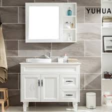 Place the vanity cabinet into position. High Qaulity Wood Northern Europe Wooden Bathroom Vanity Cabinet Yh Vc5005 China Bathroom Furniture Bathroom Cabinet Made In China Com