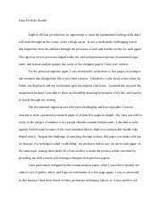 Stevens & associates, a national career management and outp. English Portfolio Cover Letter Nicole Troccoli 17 December 2011 Dear Professor Staines This Semester I Have Definitely Looked At Writing In A Whole Course Hero