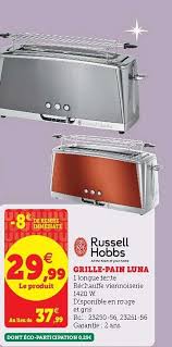 Offre Grille Pain Toledo Inox Chez Intermarche Hyper