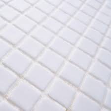 Spilled grease, oil and liquids on floor surfaces are often at the root of the problem, but tile, wood and marble floors. Merola Tile Ruidera Square Blanco Anti Slip 13 In X 13 In X 5 Mm Glass Mosaic Tile Gtorsbas The Home Depot Mosaic Flooring Mosaic Glass Merola Tile