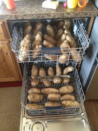 Maybe you would like to learn more about one of these? Genius Idea Brought To You By My Husband We Were Having A Potato Bar And Feeding A Crowd He Put The Potatoes In The Food For A Crowd Food Baked Potato