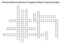 The best free online crossword is brand new, every day. Black History Month Activity Sheets Sablyan