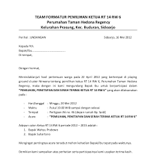 Contoh surat pengunduran diri kerja, organisasi, sekolah atau instansi untuk semua keperluan baik resmi maupun non resmi. Contoh Surat Pengunduran Diri Dari Ketua Rt Contoh Surat
