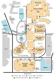 Parking And Map University Of Iowa Hospitals Clinics