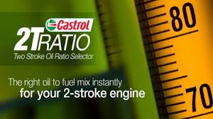 Castrol 2t Ratio Two Stroke Oil Ratio Selector Services