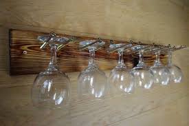 Rustic antique wooden wall shelf design wooden wall rack wall shelf wholesale. Rustic Wine Glass Holder Wooden 6 Wine Glass Rack Wine Glass Holder Wine Glass Hanger Wine Glass Holder Diy
