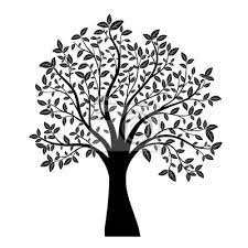 Please, feel free to share these silhouette images with your friends. Baum Silhouette Leinwandbilder Bilder Eiche Stamm Baum Myloview De