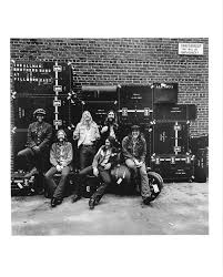 The allman brothers band had first played fillmore east in december 1969, opening for blood, sweat & tears for three nights. Allman Brothers Band Original Jim Marshall Photograph At Fillmore East Album Cover