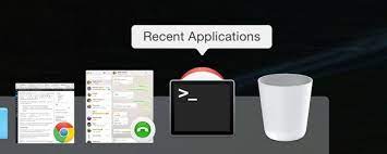 How to access recent items from the apple menu as a dock stack in os x. How To Add A Recent Items Stack To Your Dock In Os X