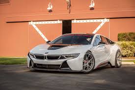 Bmw I8 With Vorsteiner Carbon Fiber Aero And Wheels