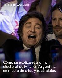 El partido de Milei volvió a jugar con éxito la carta antisistema ➡️  https://bbc.in/3X1b7vm