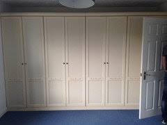 Remove any loose or peeling plastic coating. Painting Fitted Wardrobes Houzz Uk