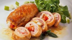 Involtini di tacchino prosciutto e formaggio. Involtini Di Tacchino Con Formaggio Latteria La Repubblica