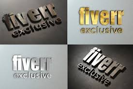 Lukian025 I Will Create 3d Logo Mockup In 4 Different Style For 5 On Fiverr Com Logo Mockup 3d Logo Different Styles