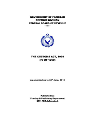 A collection of goods to be sent, in transit or having been sent. The Customs Act 1969 Iv Of 1969 Pakonomy