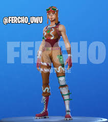 This female outfit features a reddish brown tank top while a shade of brown covers her pants. Fortnite News On Twitter Rumor Fortnite Will Be Receiving A Skin Exclusive To Playstation 5 Owners In November And A Gingerbread Renegade Raider Will Be Added During The Holidays Via Hypex Https T Co Fglsek6oaq