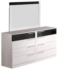 Free shipping on orders over $25 shipped by amazon. Bahamas Black White 8 Drawer Dresser Mirror Contemporary Dressers By Furniture Import Export Inc Bahamas Dresser And Mirror Houzz