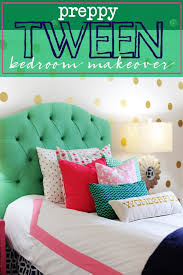 Be sure to follow our instagrams:the shumway show: Tween Girl Bedroom Preppy Design Decor Ideas Pink Navy Green