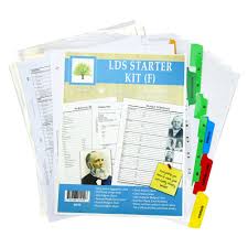 Lds Family History Starter Kit