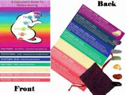 A5 Cat Chakra Healing Chart Crystals Giftset Reiki On Popscreen