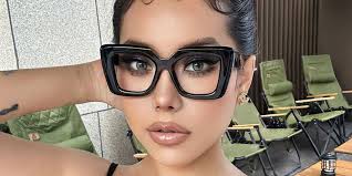 Mandi Black Square Prescription Eyeglasses for Women &amp; Men