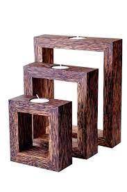 Candle holders made of pipes. Home Made Wooden Candle Holders Wooden Candle Holders Wooden Candles Rustic Candle Holders