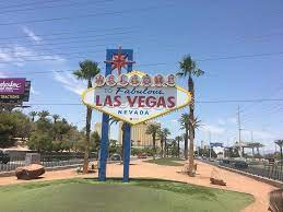 Las vegas schild mit 3d buchstaben. Das Las Vegas Schild Wahrzeichen Der Spielerstadt In Nevada