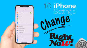 10 Iphone Settings That You Should Change Now Iphone Iphone Apps Ipad