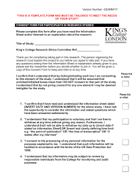 Maybe you would like to learn more about one of these? Consent Form Template Consent Forms Templates Consent