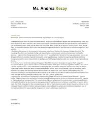 Environmental Research Assistant Cover Letter Kickresume