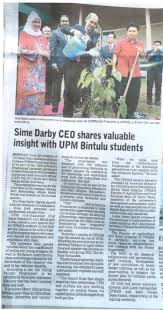 Latihan industri universiti malaysia pahang. Sime Darby Ceo Shares Valuable Insight With Upm Bintulu Students Pusat Hubungan Dan Jaringan Industri Cirnet