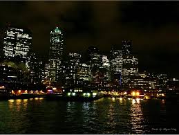 Seattle City Lights The Waterfront Photo By Megan Ching Seattle City City Lights City