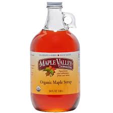 64oz Amber Rich Organic Maple Syrup Maple Valley Maple Syrup