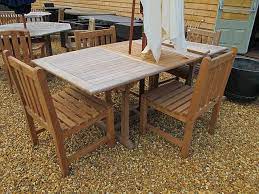 4.5 out of 5 stars. Sold Price A Second Hand Teak Garden Table With Four Chairs September 6 0112 10 00 Am Bst