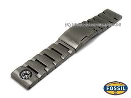 Entdecke fossil uhren matt schwarz wie invicta und lotus bei spardeingeld Original Ersatzbaender Fossil Jr1252 24mm Edelstahl Schwarz