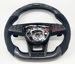 Mercedes C63 Amg Gts Gt Led Carbon Fibre Steering Wheel Customisable Options Ebay