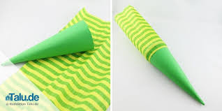 Kleine Mini Schultute Basteln Diy Anleitung Talu De Schultute Basteln Schultute Basteln Anleitung Kleine Schultute Basteln