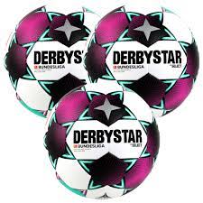 The new match ball will come in dark blue and bright orange with a 3d diamond structure that looks visually appealing and. Derbystar 3er Bundesligaball Ballpaket Bundesliga Brillant Aps