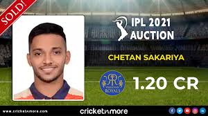 Andre russell pushes it down the ground for a single. Cricketnmore Chetan Sakariya Goes To Rr Iplauction Ipl Ipl2021 Auction Facebook