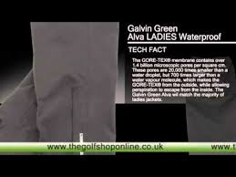 Galvin Green Size Guide Waterproof Jackets And Trousers