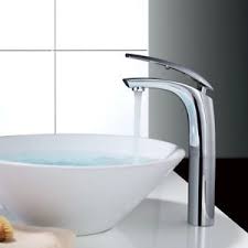 Design Mischbatterie Waschtisch Badarmatur Wasserhahn Fuer Aufsatzwaschbecken Bad Bad Elegant