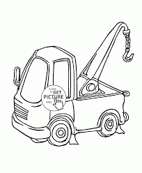Small Crane Truck Coloring Page For Kids Transportation Coloring Pages Printables Free Wuppsy Com Truck Coloring Pages Tractor Coloring Pages Truck Cranes