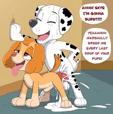 Rule34 - If it exists, there is porn of it  marshall (paw patrol), skye (paw  patrol)  7869552
