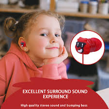 Amazon.com: DTMNEP Kids Earbuds with Storage Case for Back to School,  Earbuds for Kids in-Ear Headphones of Electronics Wired 3.5mm with Mic  Microphone, Lovely Gifts for School Girls and Boys (Steven, Red) :