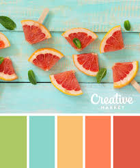Light blue + turquoise + yellow color palette. 15 Downloadable Pastel Color Palettes For Summer Creative Market Blog