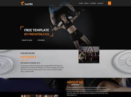 Free sport shop prestashop theme : Free Sport Website Templates 54 Free Css