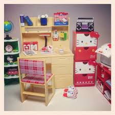 My Hello Kitty X Re Ment Study Table Table Decorations Hello Kitty Elegant Furniture